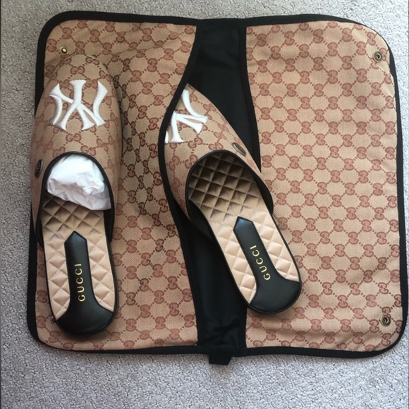 Gucci Shoes Gucci X Yankee Mules Nwt Poshmark
